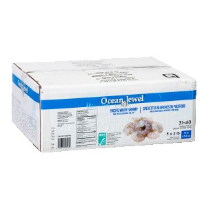 Frozen Raw Pacific White Shrimp